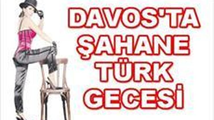 Davosta Türk gecesi