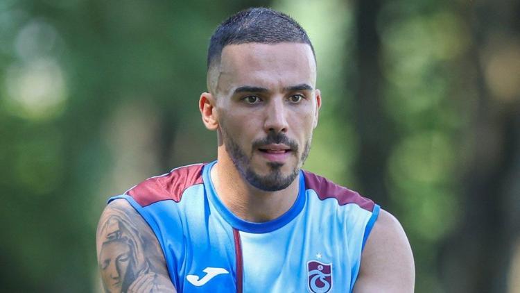 Dimitrios Kourbelis, Trabzonspor ile ilk antrenmanına çıktı