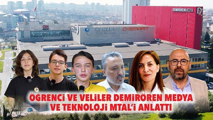 Demirören Medya ve Teknoloji Lisesine öğrenci ve velilerden övgü