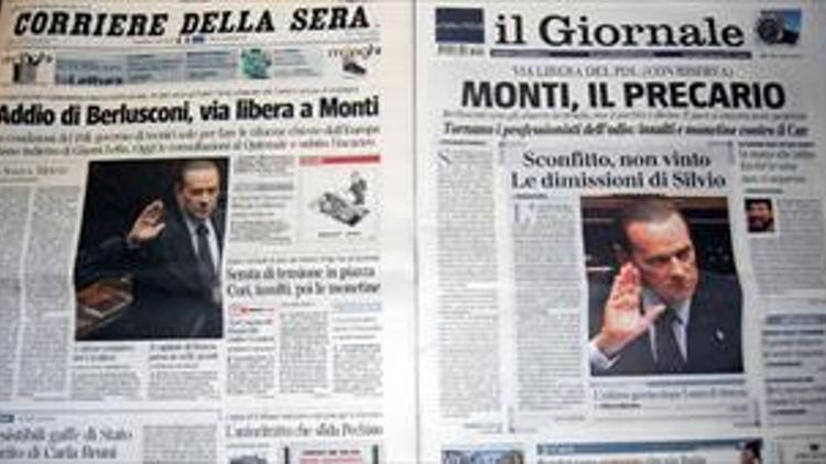 İtalyanlar Berlusconi’nin istifasından memnun