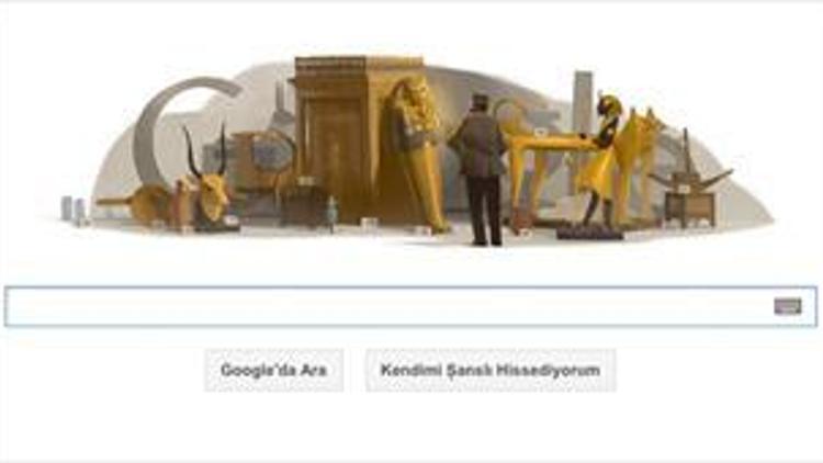 Google’dan arkeolog Howard Carter için özel logo