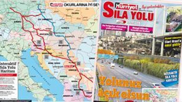 HÜRRİYETTEN BUGÜN SILA YOLU iLAVESi