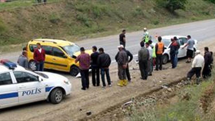 Gurbetçi aile memleketinde kaza yaptı