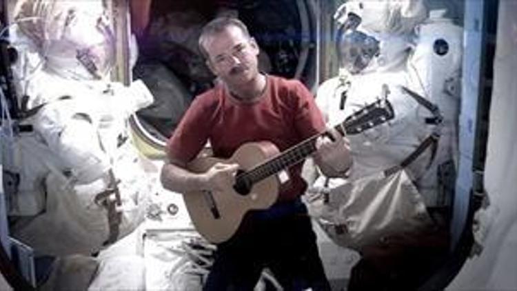 Uzayda çekilen ilk müzik klibi…