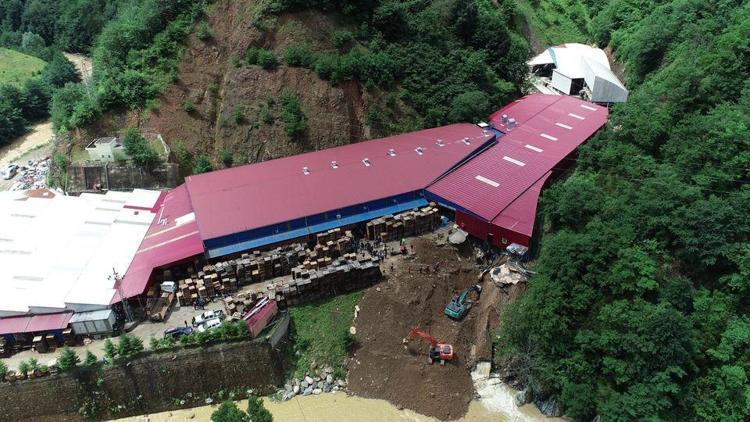 Giresunda bir işçinin hayatını kaybettiği fabrikanın faaliyeti durduruldu