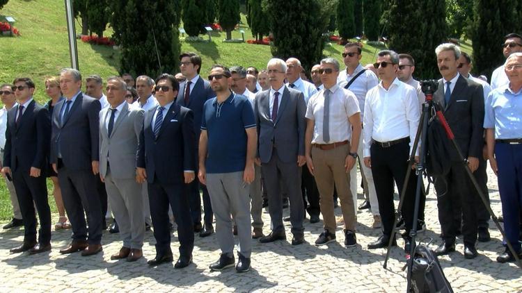 İstanbulda Anadolu Denetimli Serbestlik Müdürlüğü 15 Temmuz Şehitlerini andı