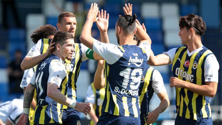 Neftçi Bakü 0-1 Fenerbahçe (Edin Dzeko gol attı)