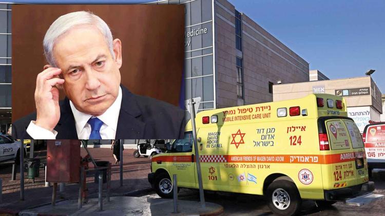 Susuzluktan baygınlık geçirdi... Netanyahu’yu sıcak çarptı