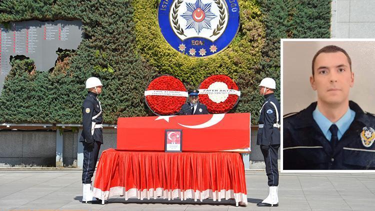 İstanbulda şehit polis Alp Efe Bekit için tören