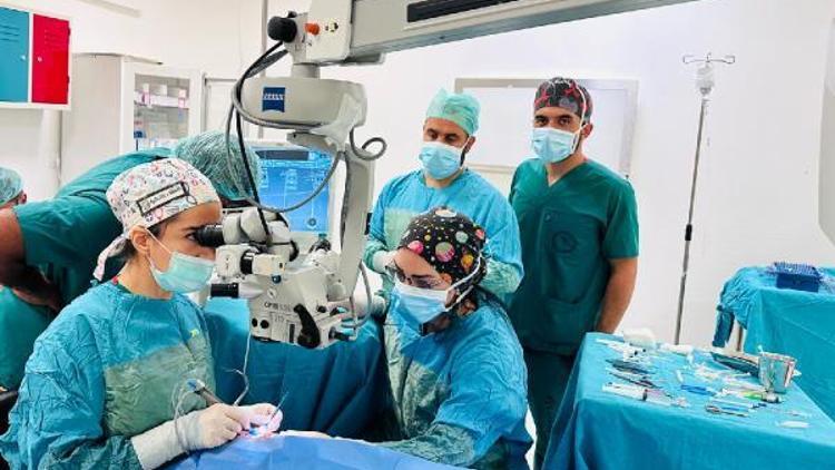Şemdinlide ilk kez katarakt ameliyatı yapıldı; hasta yüzde 90 görme yetisine kavuştu
