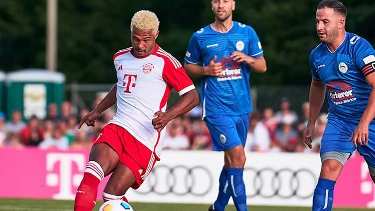 Dostluk maçında inanılmaz skor Bayern Münih 27-0 kazandı...