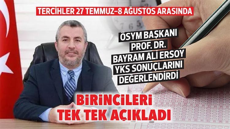 Tercihler 28 Temmuz-8 Ağustos arasında