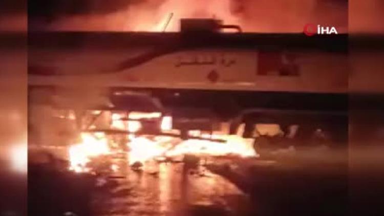 Yemende korkunç kaza: Gaz yüklü tanker ile akaryakıt tankeri çarpıştı