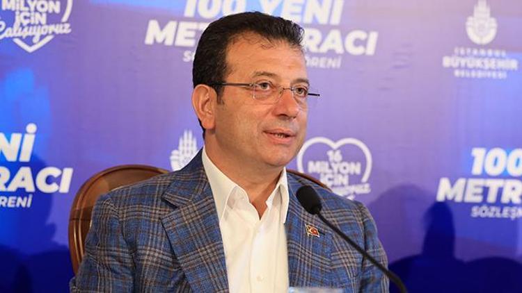 İBB Başkanı Ekrem İmamoğlu, 100 yeni metro alımı sözleşme imza törenine katıldı