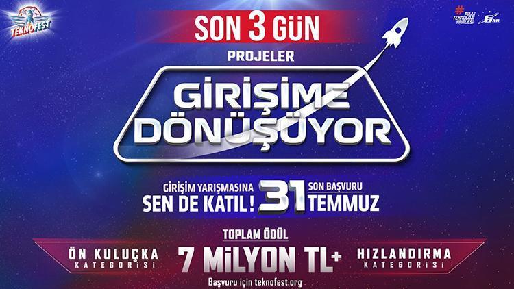 TEKNOFEST Girişim Yarışması Başvurusu için Son 3 Gün