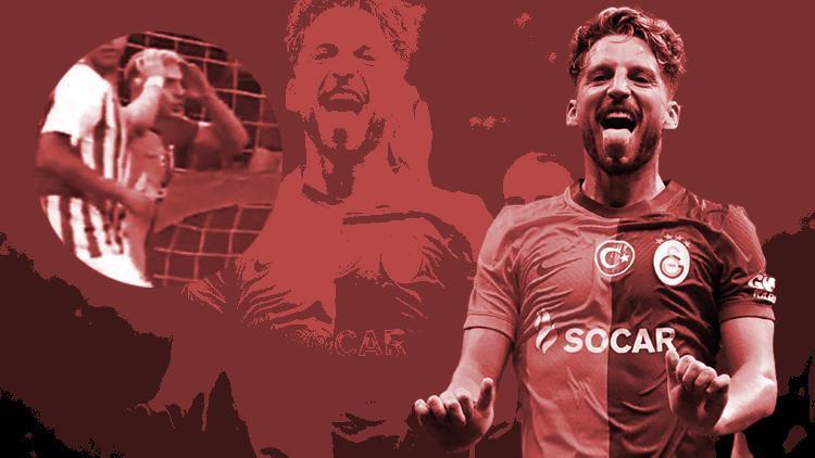 Galatasaray-Zalgiris maçına Dries Mertens damgası Golü attı, Hagiyi geride bırakıp tarihe geçti