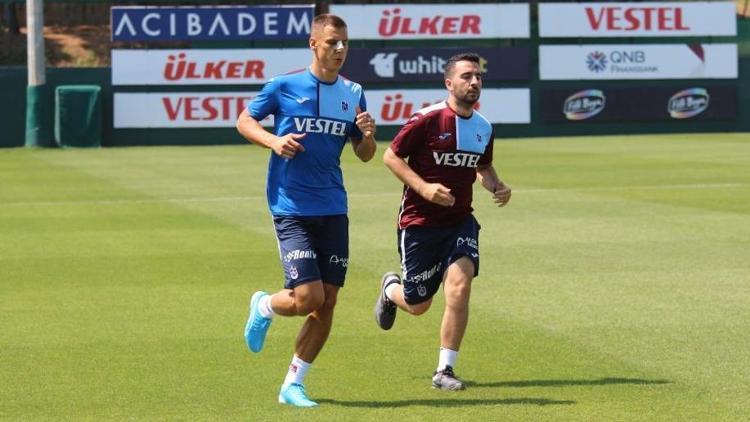 Trabzonsporda Filip Benkovic çalışmalara başladı