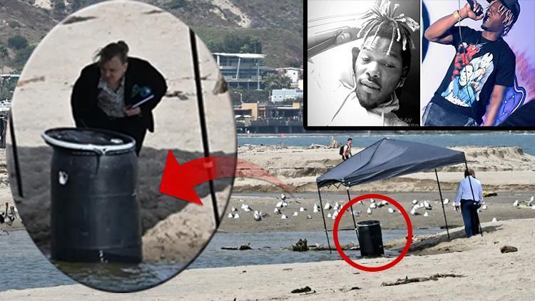 Plaja vuran varilin içinde bulunan cansız bedenin sahibi rap sanatçısı çıktı