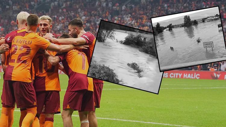 Slovenyada Galatasaray maçı öncesi sel felaketi Ligler iptal edildi, Şampiyonlar Ligi elemesi...