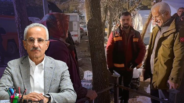 Asrın felaketinin izleri ortadan kaldırılıyor... Bakan Uraloğlu: Deprem bölgesine lojistik destek sağlandı