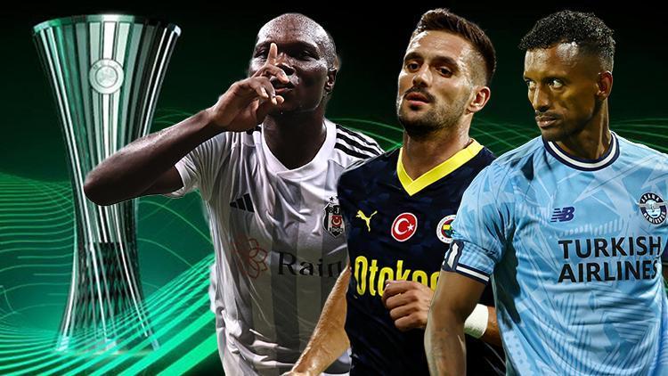 UEFA Avrupa Konferans Liginde Fenerbahçe, Beşiktaş ve Adana Demirsporun rakipleri belli oldu