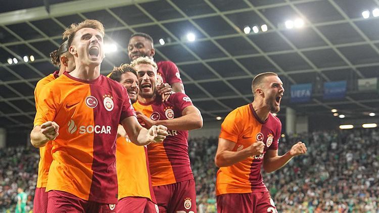 Galatasaray, Olimpija Ljubljanayı farklı geçip tura göz kırptı