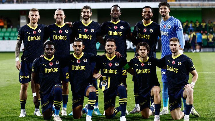 Fenerbahçenin UEFA listesinde değişiklik