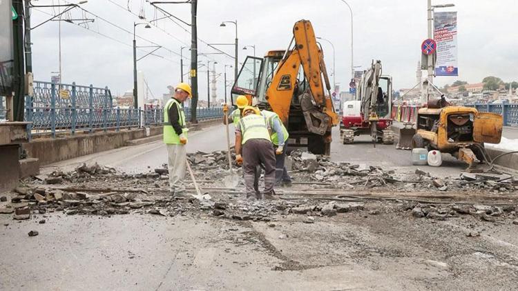 Galata Köprüsü depreme hazırlanıyor