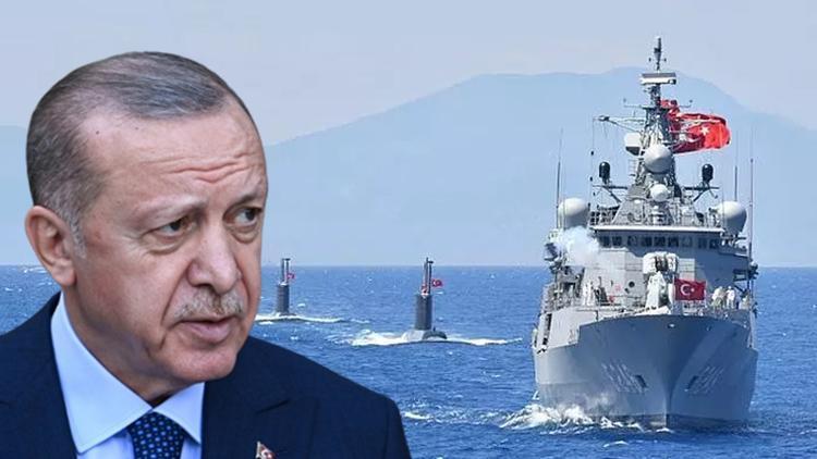 Cumhurbaşkanı Erdoğan dünyaya ilan etti... Yunanistandan acı itiraf: Türk denizi oluştururlar