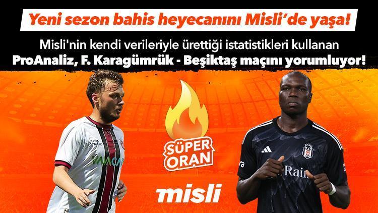 Beşiktaşın Karagümrük maçına PRO ANALİZ farkıyla iddaa oyna PRO ANALİZ ayrıcalığı Mislide...