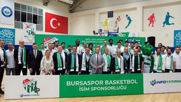 İNFO Yatırım, Basketbol Süper Ligi’nin iddialı takımı Bursaspor’a isim sponsoru oldu
