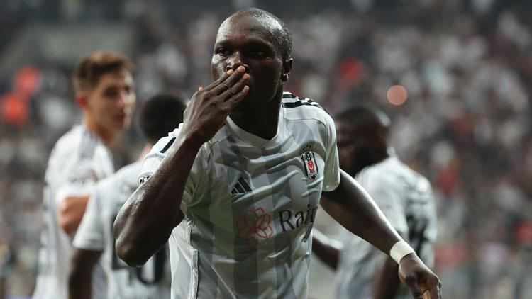 Aboubakara 12 dakika yetti Beşiktaş - Neftçi Bakü maçına girdi, skoru ve oyunu değiştirdi