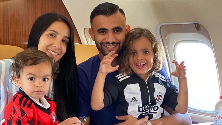 Beşiktaşlı Rachid Ghezzal iyi haberi verdi Oğlu trafik kazası geçirmişti