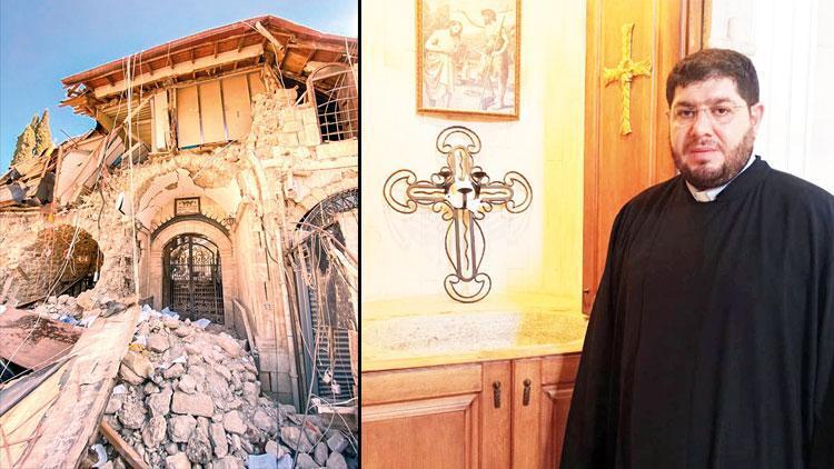Hatay’da 16 kilise hasar gördü