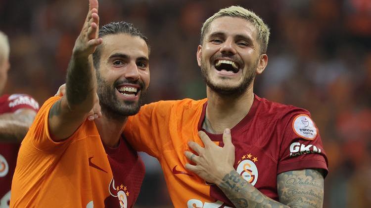 Galatasarayda Mauro Icardiden görülmemiş performans Hagiyi yakaladı, yeni rekor...