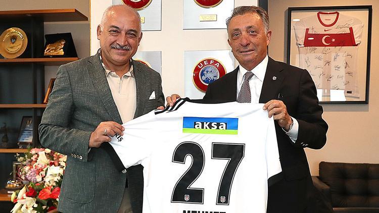 Beşiktaş Başkanı Ahmet Nur Çebiden TFF Başkanı Büyükekşiye mektup