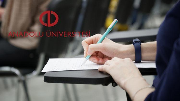AÖF tek ders ve mezuniyete üç ders sınavı yapılacak mı 2023 Anadolu Üniversitesi sınav takvimi…