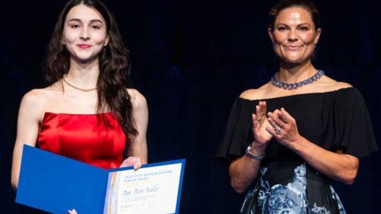 Lise öğrencisine Prenses Viktorya’dan ‘Su Ödülü’