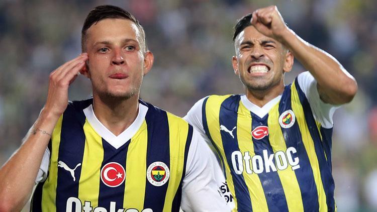 Fenerbahçede İrfan Can ve Szymanski coşuyor, coşturuyor
