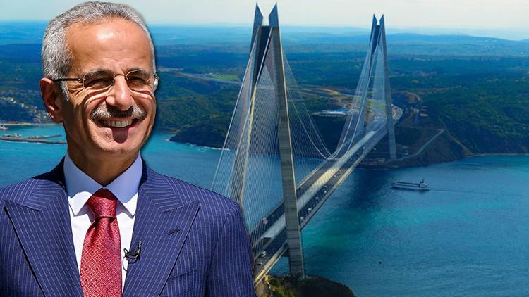 Yavuz Sultan Selim Köprüsü 7 yaşında... Bakan Uraloğlu: Köprüyle 3 milyar 455 milyon lira tasarruf sağlandı