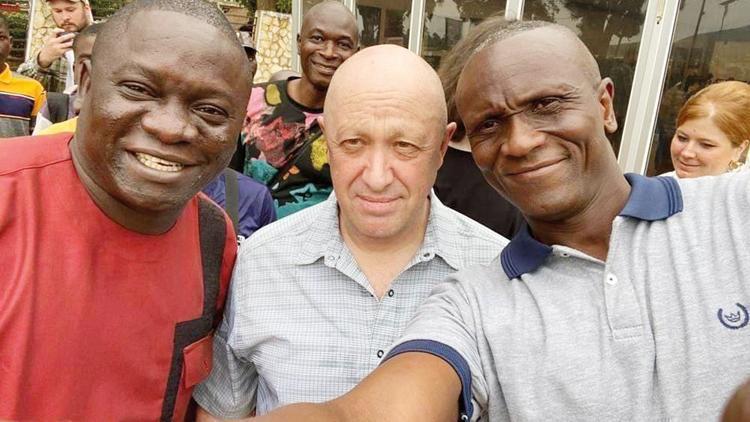 Prigojin son selfie’yi Afrika’da çekilmiş