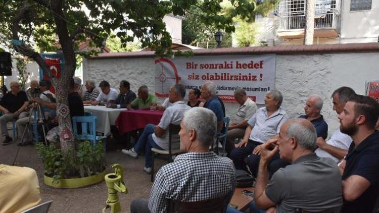 İzmirde balkonda ölümün ardından şiddet olaylarına tepki