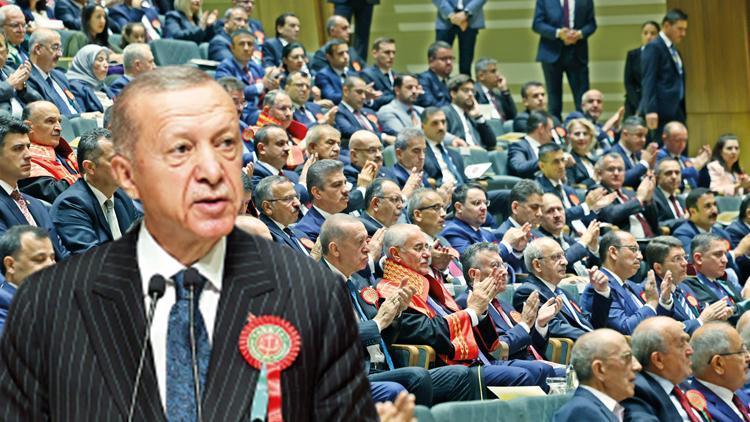 Erdoğan’dan adli yıl açılışı mesajları: 85 milyon ‘İşte benim Anayasam’ demeli