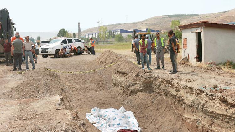 Kanalda göçük: 1 işçi öldü