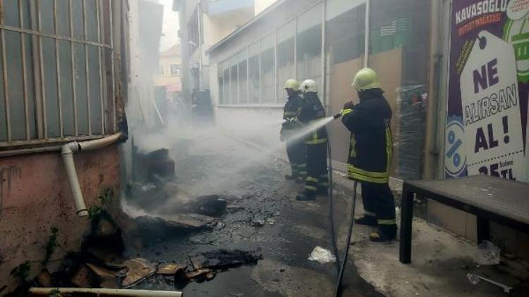 Çorum’da çıkan yangın korkuttu