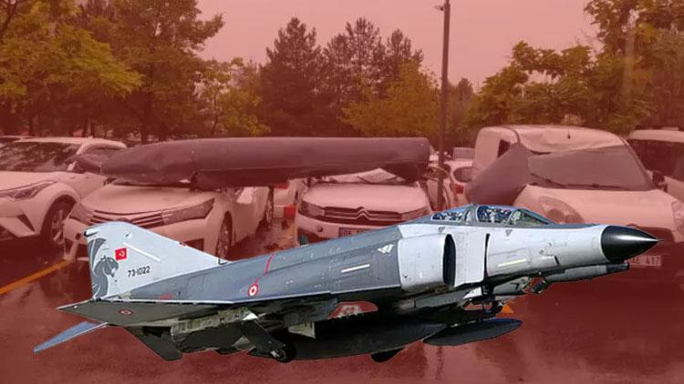 F-4 savaş uçağının parçası Ankara’da nereye düştü MSB’den son dakika açıklaması geldi…