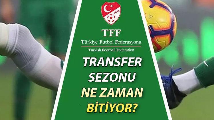 Transfer dönemi ne zaman bitecek TFF 2023-2024 transfer sezonu bitiş tarihi bilgisi