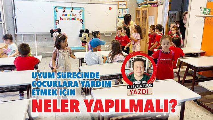 Uyum sürecinde çocuklara yardım etmek için neler yapılmalı