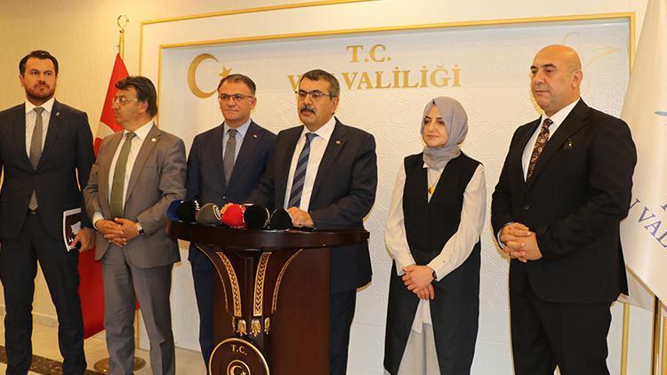 Milli Eğitim Bakanı Yusuf Tekin: Vanda 2002 yılına göre derslik ve öğretmen sayısı 3e katlandı