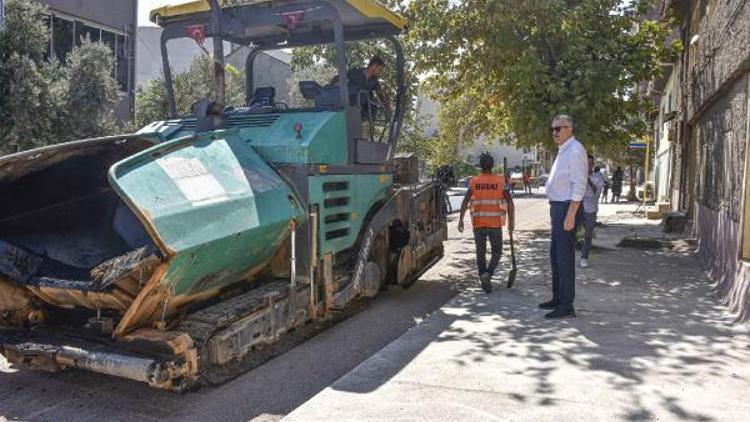 Karacabey Belediye Başkanı Özkan, tamamlanan altyapı çalışmalarını inceledi